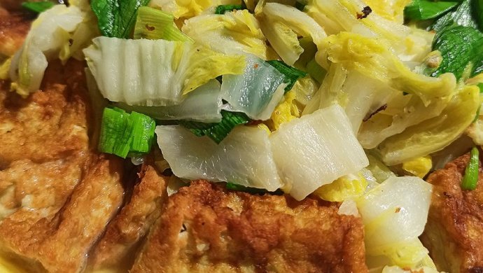 自制鱼豆腐烧白菜（附鱼豆腐制作）