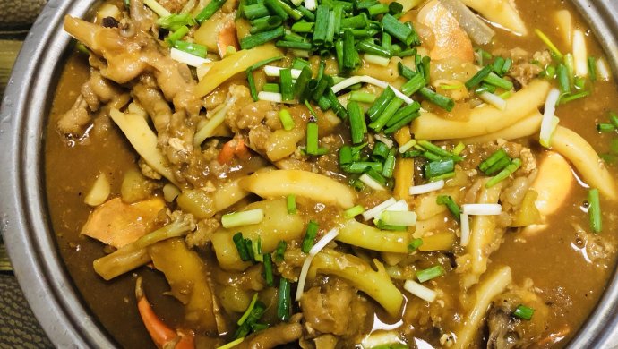 家庭版肉蟹煲