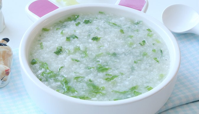 银鱼生菜粥 宝宝辅食微课堂