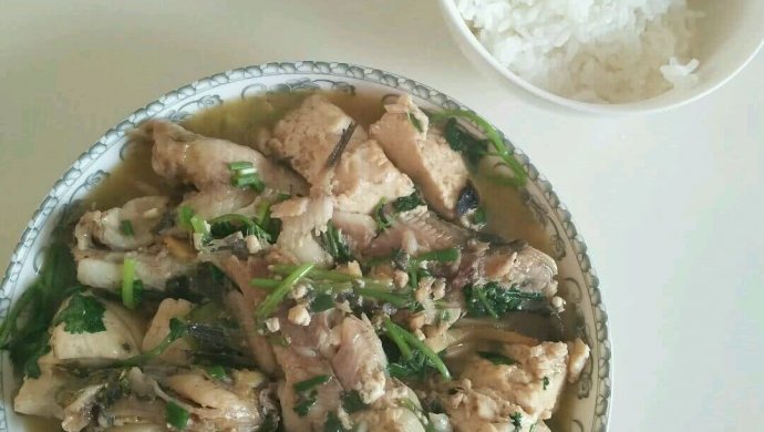 黄骨鱼烧豆腐