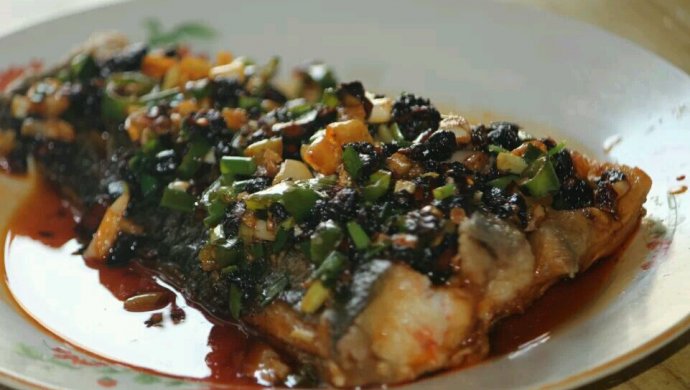 豆豉鱼尾