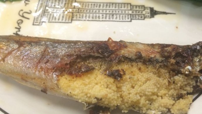 香煎多春鱼