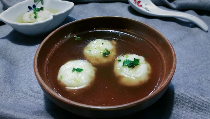 节后清淡菜-白玉手工鱼丸