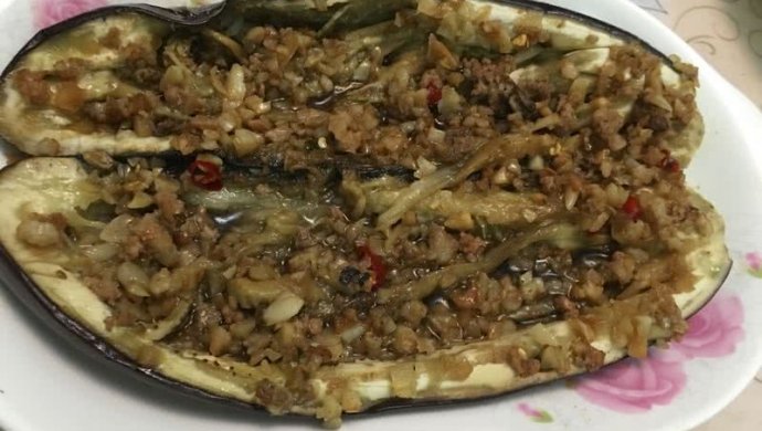 蒜蓉鸡肝蒸茄子