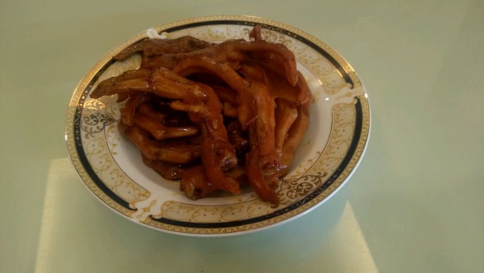 卤水鸭掌