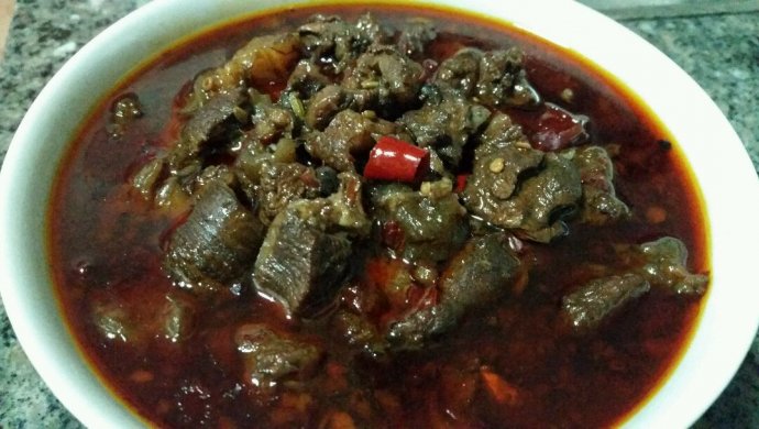 川味红烧牛肉（牛筋）
