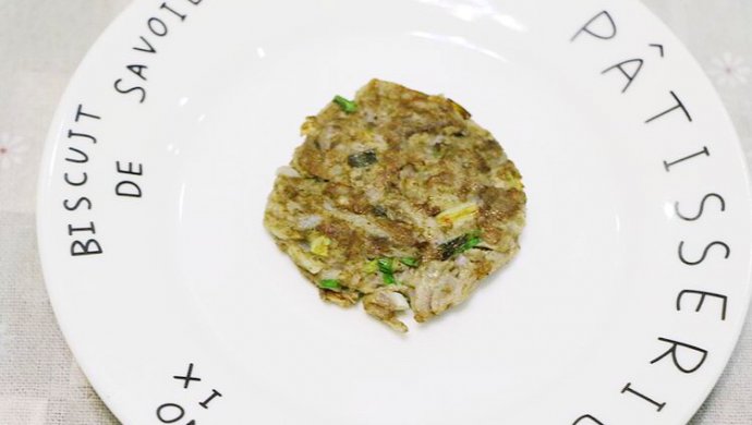 鸡肝藕饼