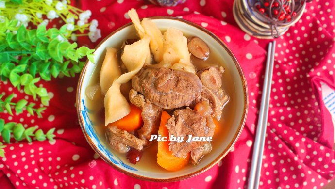 大枣淮山牛腱汤