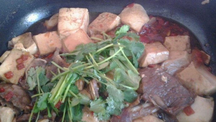 豆腐牛仔骨