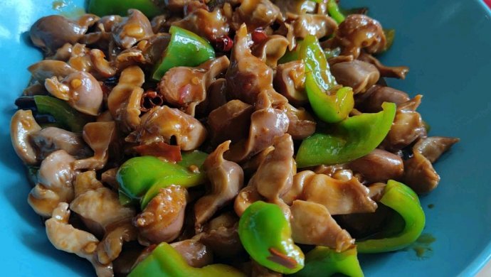 辣炒鸡胗