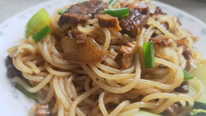 衢州特色小吃之炒粉干(牛腱子炒双桥粉干)