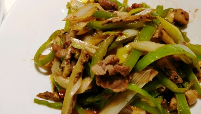 青椒鸭肉丝