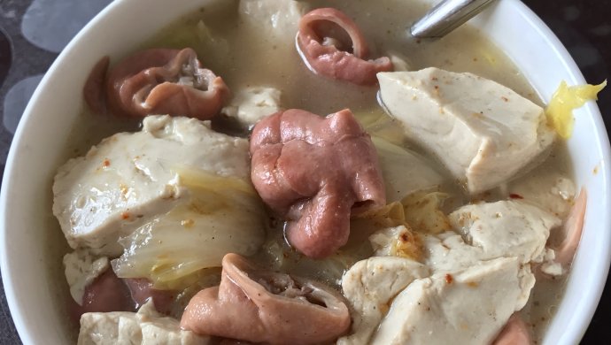 大肠豆腐