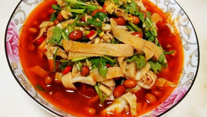 凉拌麻辣牛百叶