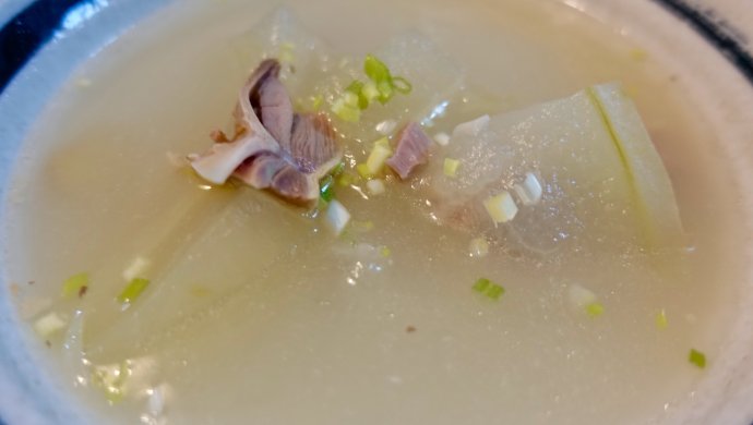 盐水鸭冬瓜汤