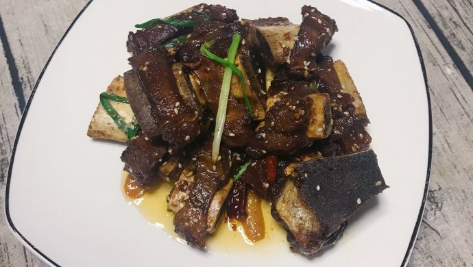 孜然酱香牛排骨