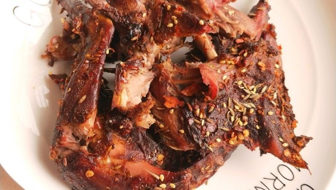 香辣烤兔肉