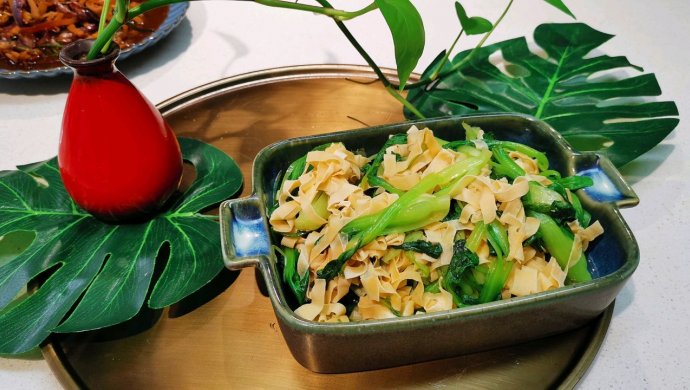 薄百叶鸡毛菜??素食营养减肥减脂??蜜桃爱营养师私厨