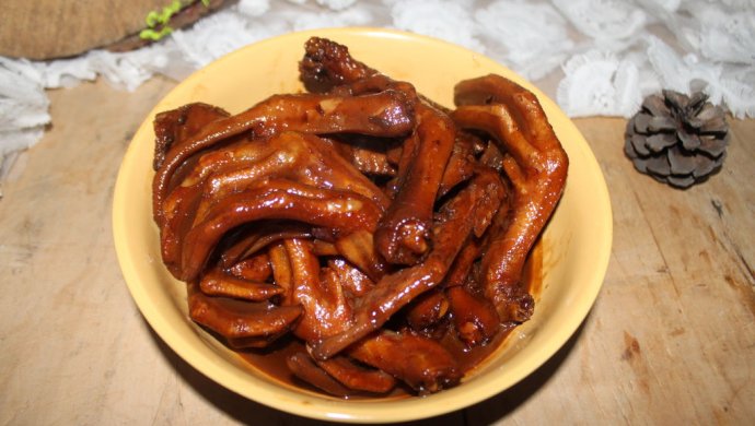 下酒菜―红烧鸭掌鸭翅