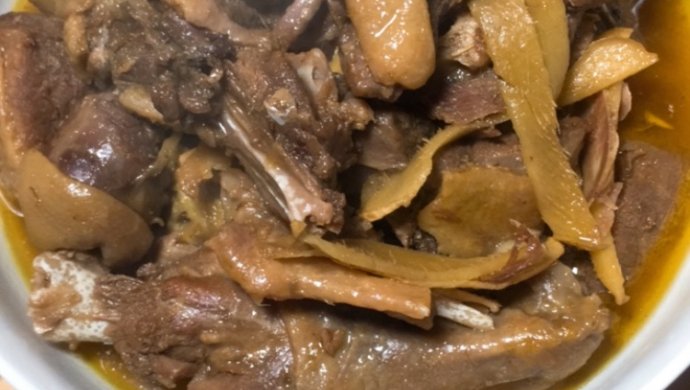 姜焖老鸭(姜母鸭)
