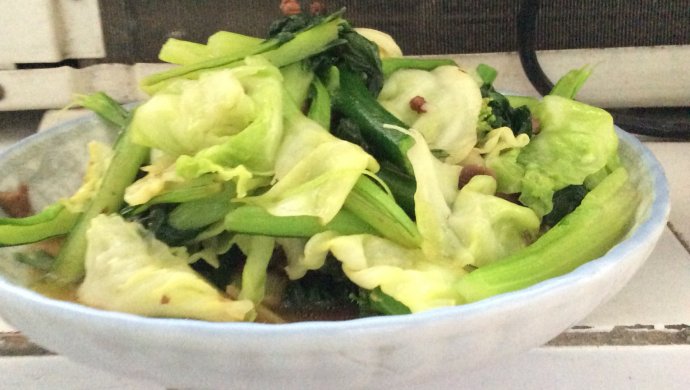牛肉花椒炒杂菜