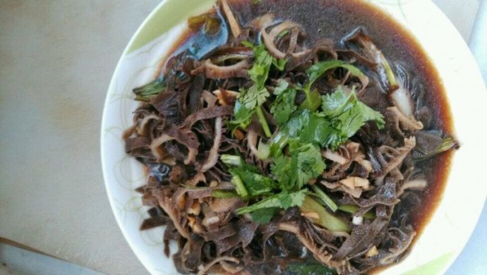 葱油爆肚