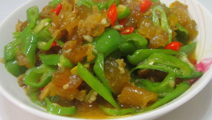 十二道锋味复刻－－辣椒炒牛筋