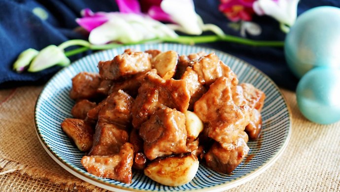 蒜子黑胡椒牛肉粒