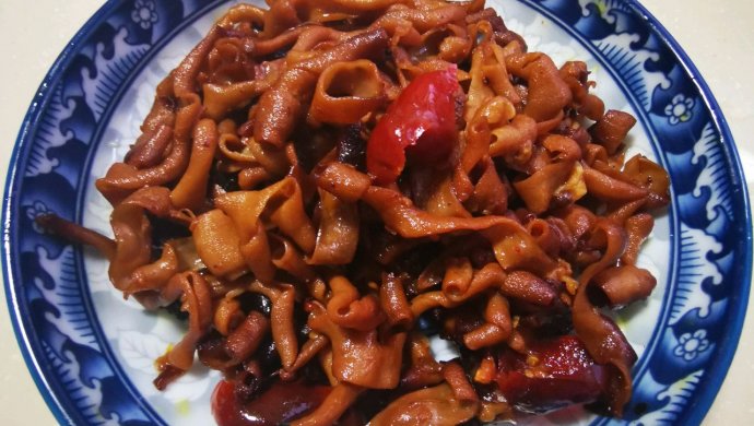 麻辣鸭肠