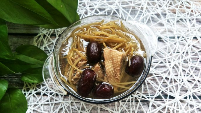 灯心草鸭肉汤