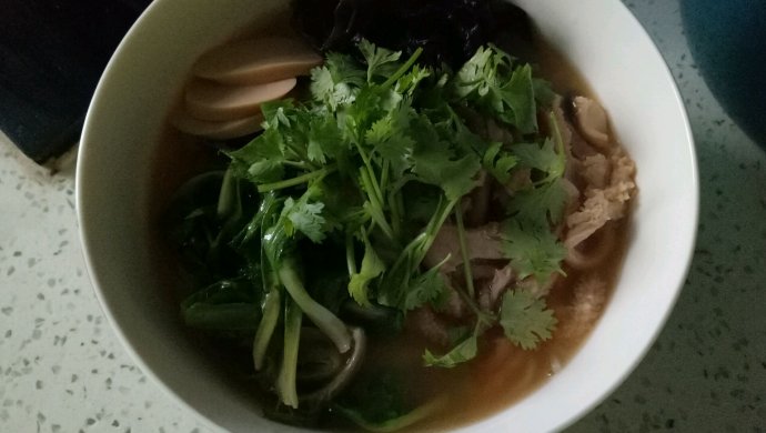 牛肚蔬菜米粉