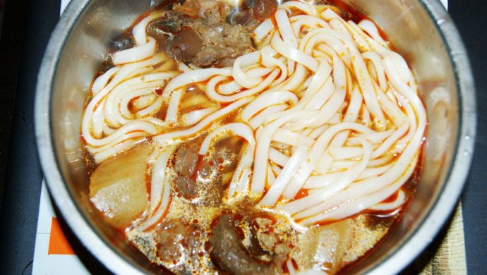 浓汤驴肉河粉(家乐浓汤宝赞助试用)