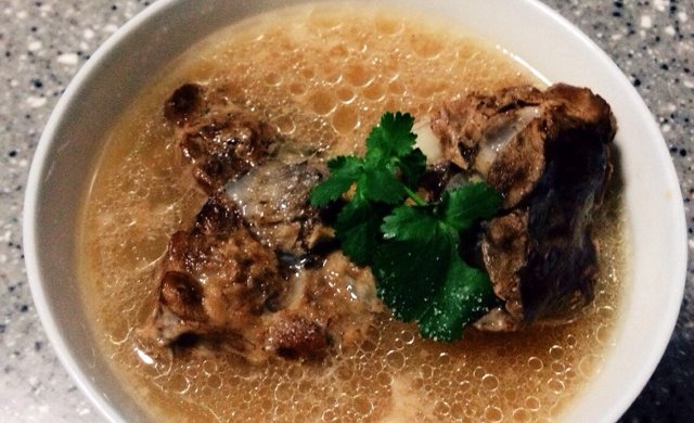 清炖羊蝎子―冬季暖身