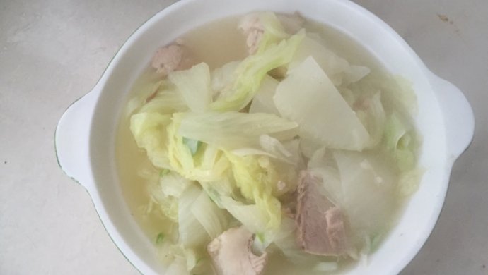 家常开水白菜