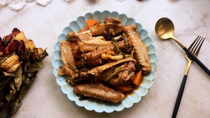 蚝油蒸鸭翅
