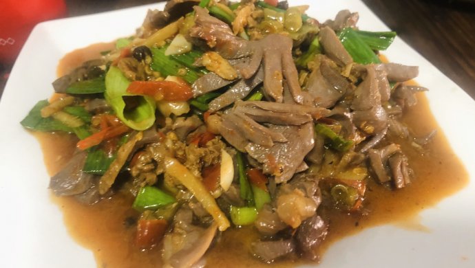 家庭版泡椒鸡杂