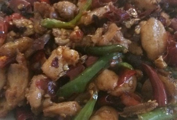 干煸兔肉