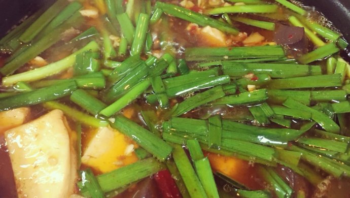 猪血炖豆腐
