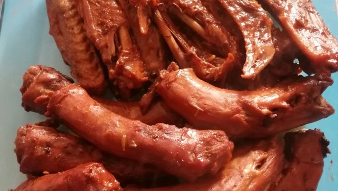 仿久久鸭 自制麻辣鸭脖 鸭翅