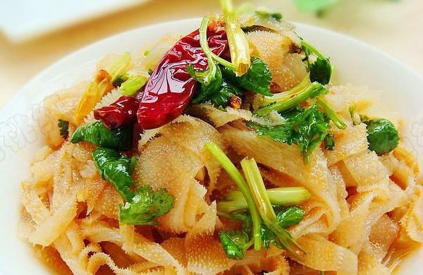红油牛百叶