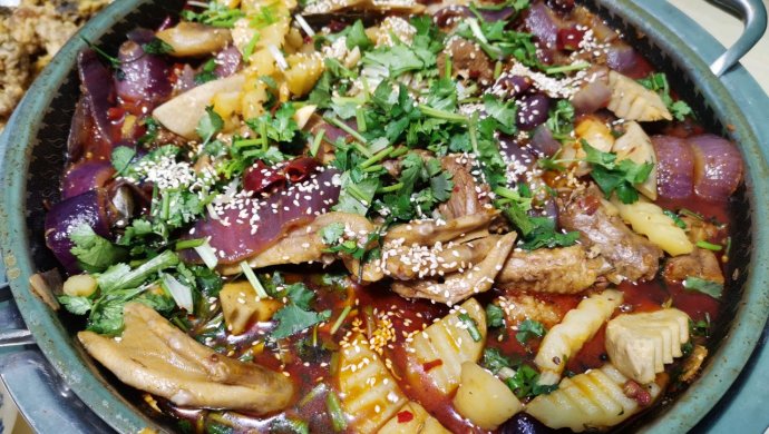 干锅香鸭掌