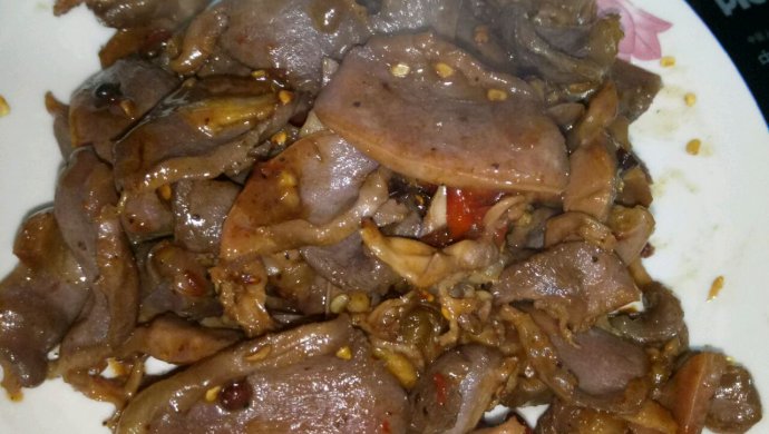 爆炒鸭胗（麻辣）