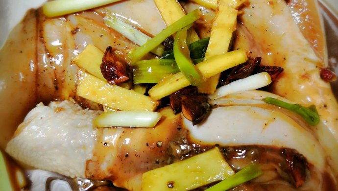 减脂版无油蒸鸡腿