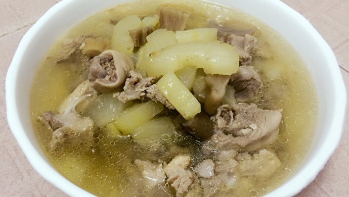 甜瓜鸭肉清汤