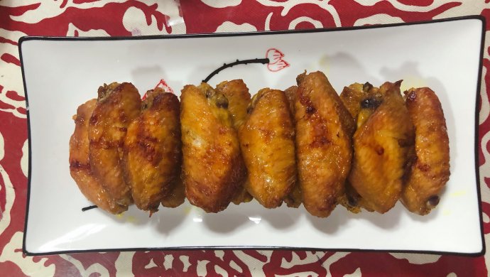 超简单的咖喱烤鸡翅