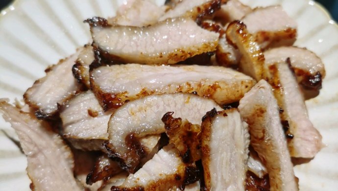 大排档猪颈肉在家做