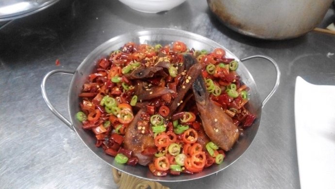 干锅鸭头