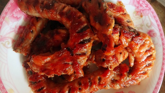 电饼铛版新奥尔良烤鸡脖