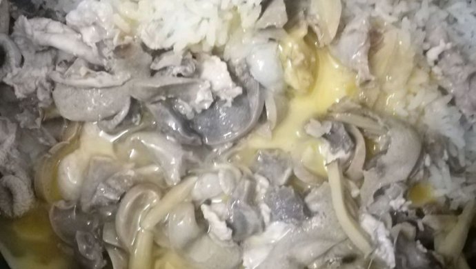 猪腰焖饭