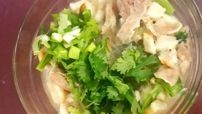 快手速成羊肉片泡馍